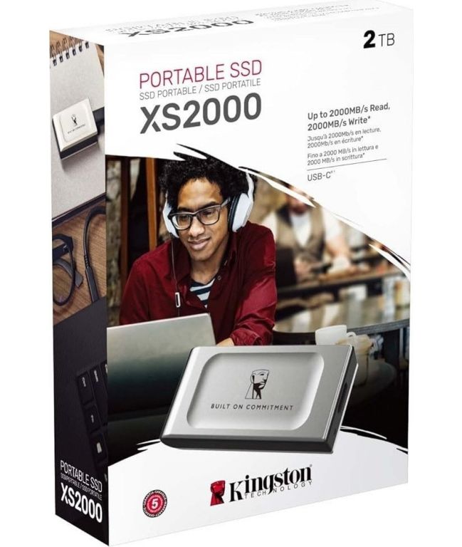 Внешний накопитель Kingston XS2000 2TB SXS2000/2000GA