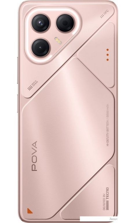 Телефон Tecno Pova 7 5G 8GB/128GB (розовая звездная пыль)