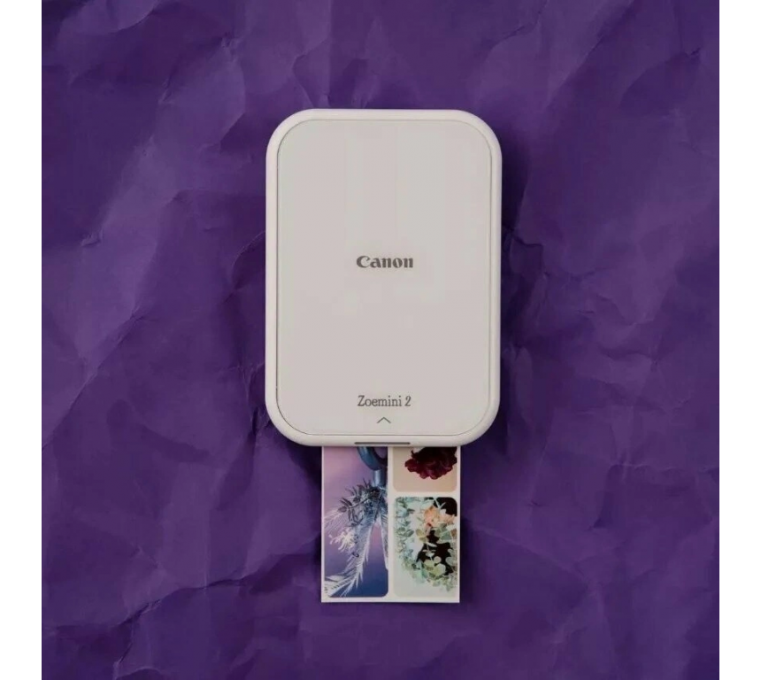 Мобильный фотопринтер Canon Zoemini 2 (белый)