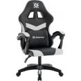 Игровое (геймерское) кресло Defender Runa (черный/белый)