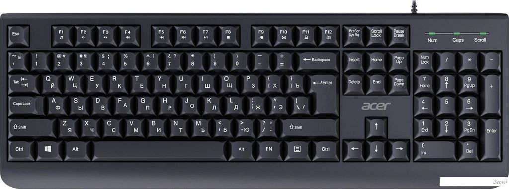 Офисный набор Acer OCC400 (черный)