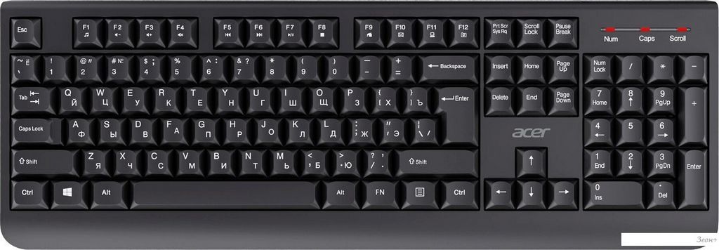 Офисный набор Acer OCC401 (черный)