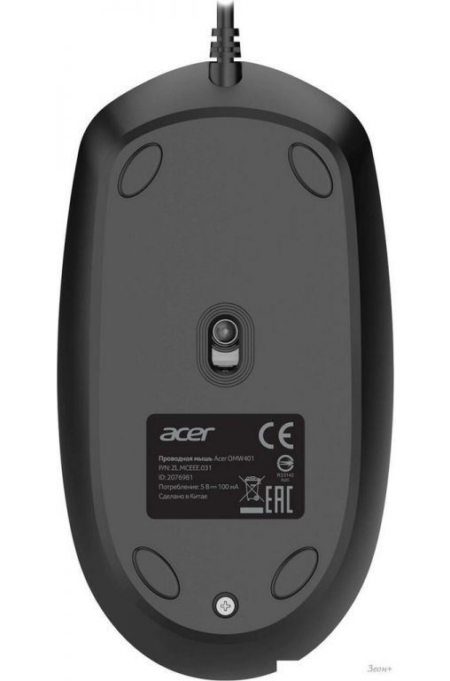 Мышь Acer OMW401 (черный)