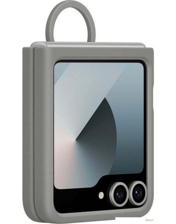 Чехол для телефона Samsung Silicone Case Galaxy Z Flip6 (серый)
