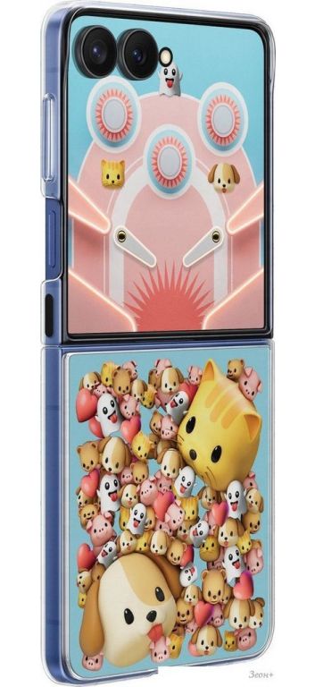 Чехол для телефона Samsung Flipsuit Case для Samsung Galaxy Z Flip7 (прозрачный)
