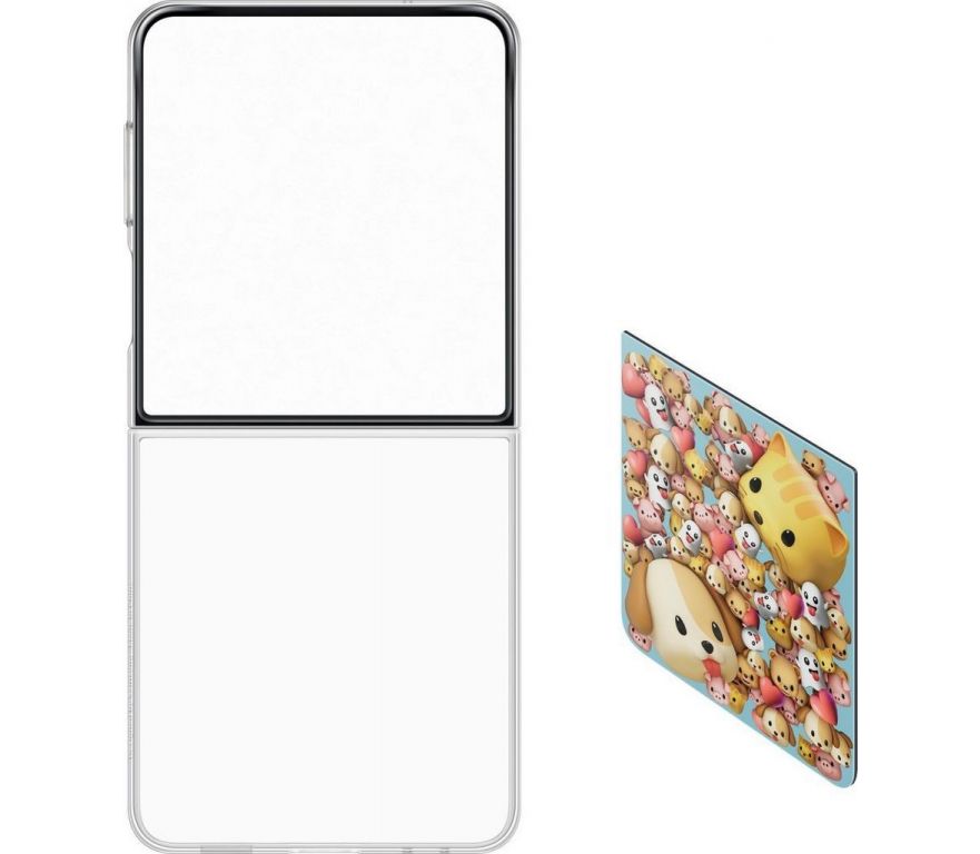 Чехол для телефона Samsung Flipsuit Case для Samsung Galaxy Z Flip7 (прозрачный)
