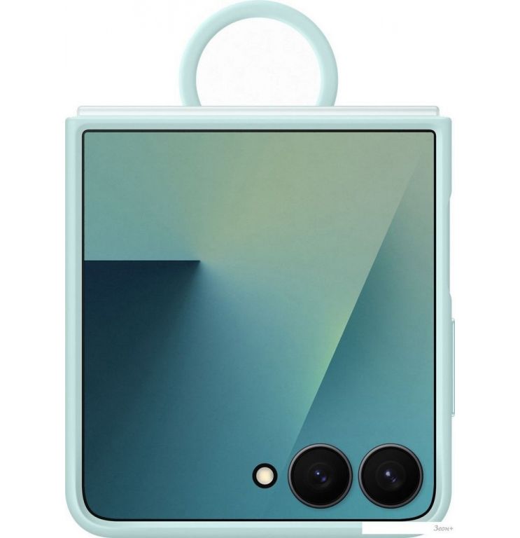 Чехол для телефона Samsung Ring Case для Samsung Galaxy Z Flip7 (мятный)