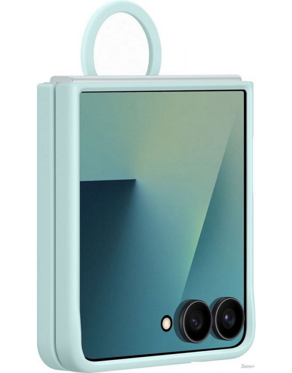 Чехол для телефона Samsung Ring Case для Samsung Galaxy Z Flip7 (мятный)