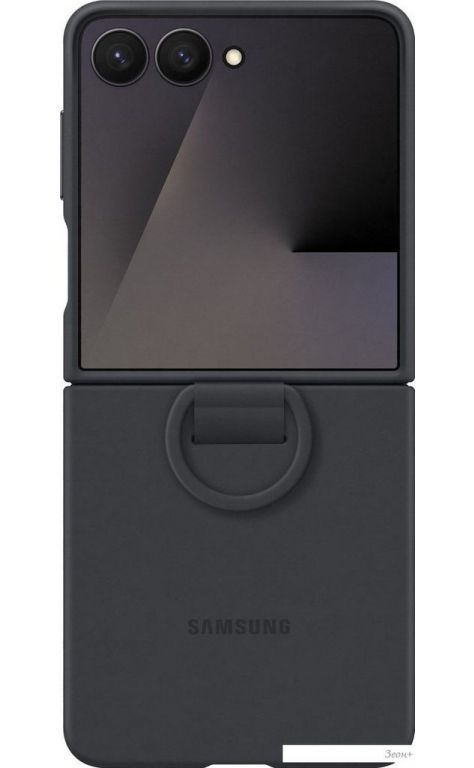 Чехол для телефона Samsung Ring Case для Samsung Galaxy Z Flip7 (черный)