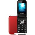 Кнопочный телефон TeXet TM-422 (красный)