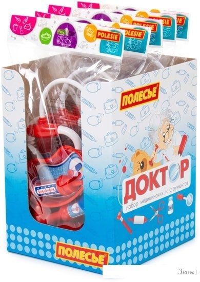 Игровой набор доктора терапевта Полесье Доктор №14 70562