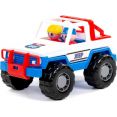 Игрушечный транспорт Полесье Автомобиль-джип Сафари 90331 (белый/синий)