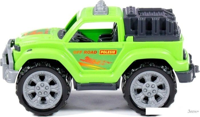 Игрушечный транспорт Полесье Автомобиль Легионер 87614 (зеленый)