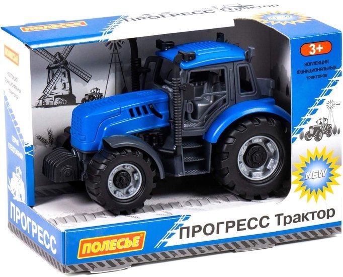 Трактор Полесье Прогресс 91215 (синий)