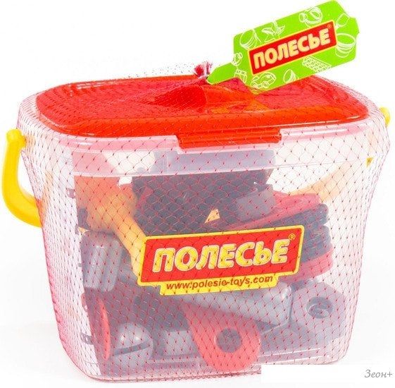 Набор инструментов игрушечных Полесье Механик 56603 (в ведерке)