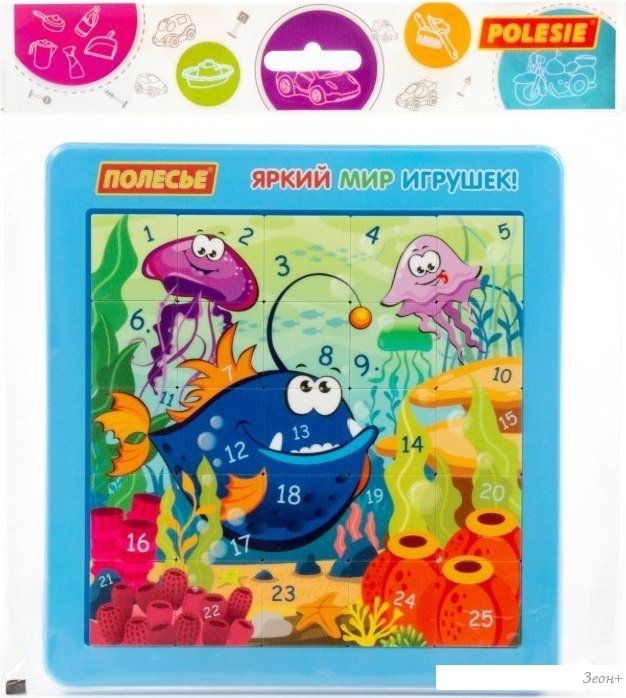 Развивающая игра Полесье Морские обитатели №2 25085