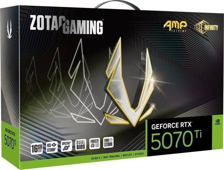 Видеокарта ZOTAC Gaming GeForce RTX 5070 Ti AMP Extreme Infinity ZT-B50710B-10P