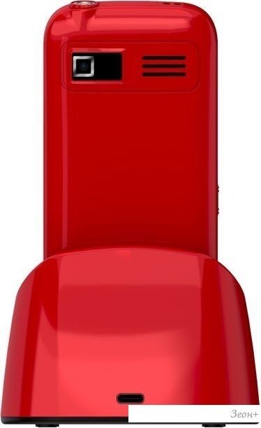 Кнопочный телефон Maxvi B6ds up (красный)