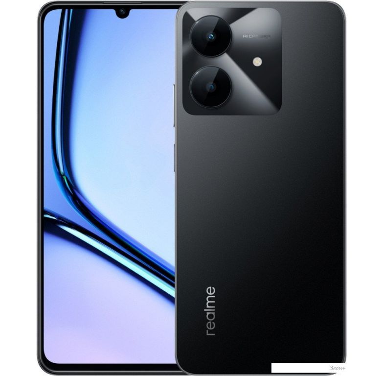 Телефон Realme Note 60x RMX3938 4GB/128GB (черный)