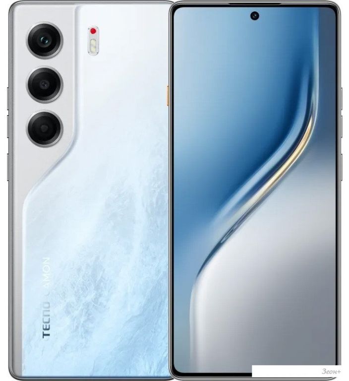 Телефон Tecno Camon 40 12GB/256GB (ледяной белый)