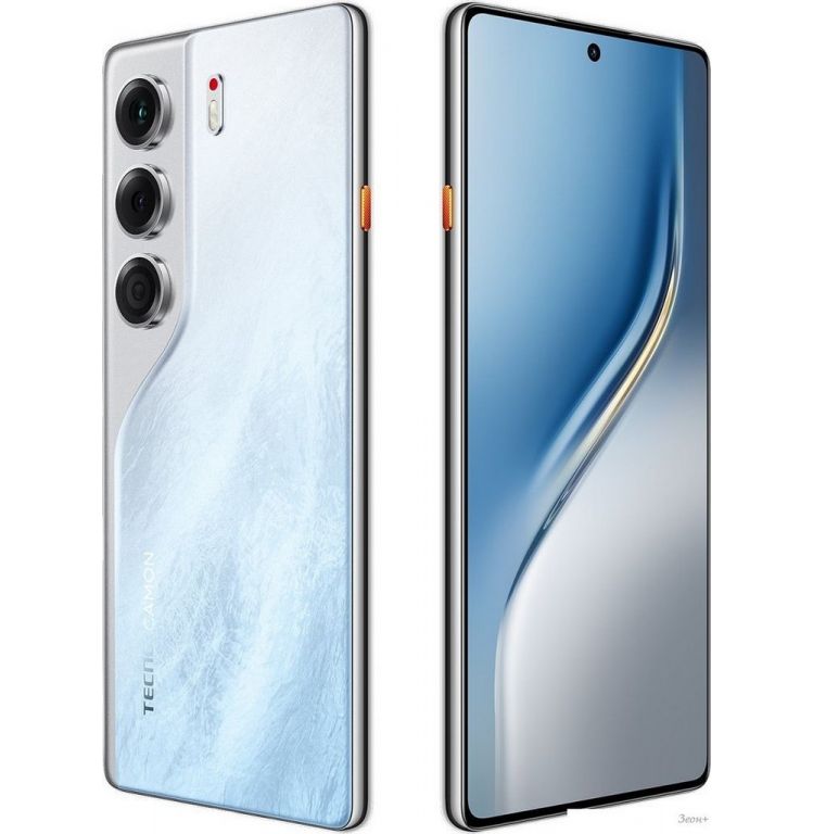 Телефон Tecno Camon 40 12GB/256GB (ледяной белый)