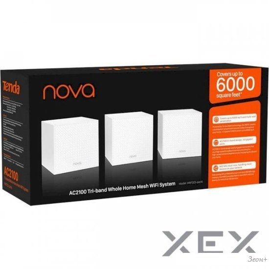 Wi-Fi система Tenda Nova MW12 3-Pack