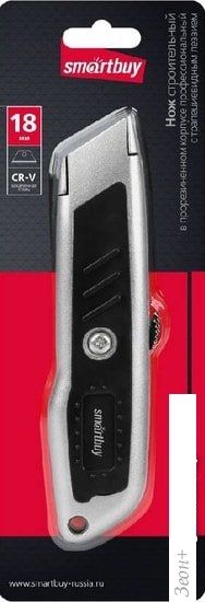 Нож строительный SmartBuy SBT-KNT-18P2