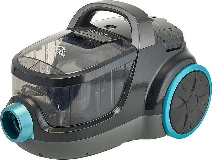 Пылесос Delta Lux DL-0836 (черный/бирюзовый)