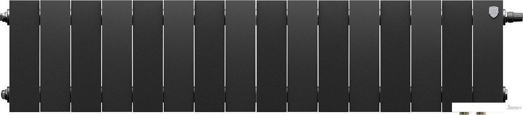 Дизайн-радиатор Royal Thermo PianoForte 200 Noir Sable VDR80 - 16 секций