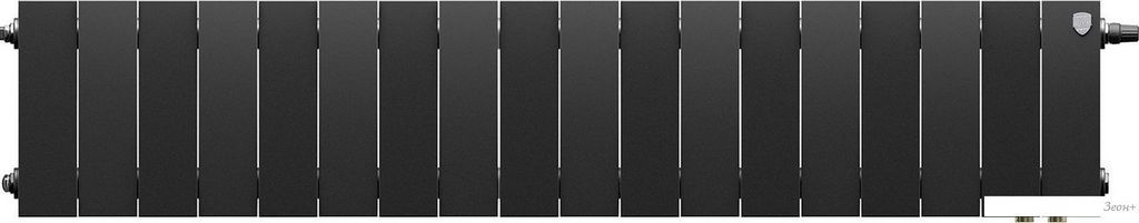 Дизайн-радиатор Royal Thermo PianoForte 200 Noir Sable VDR80 - 18 секций