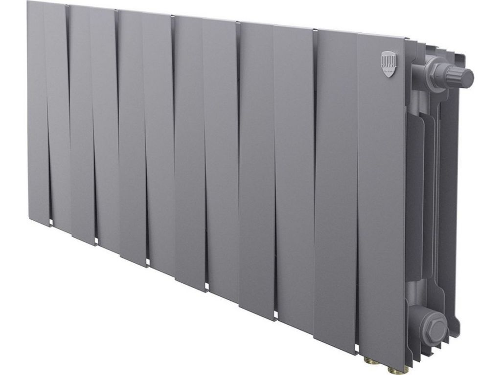 Дизайн-радиатор Royal Thermo PianoForte 300 Silver Satin VDR80 - 12 секций