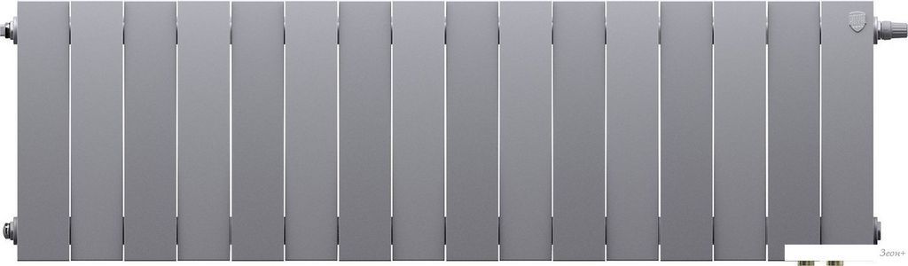 Дизайн-радиатор Royal Thermo PianoForte 300 Silver Satin VDR80 - 16 секций