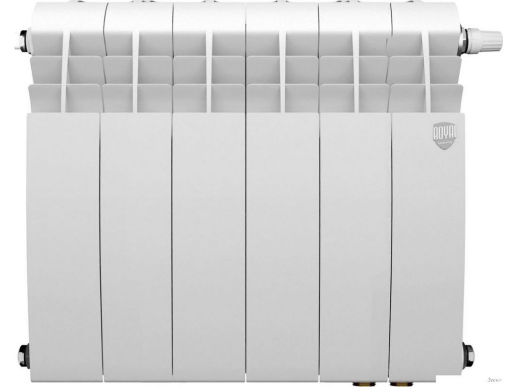 Дизайн-радиатор Royal Thermo Biliner 350 Bianco Traffico VR80 - 6 секций