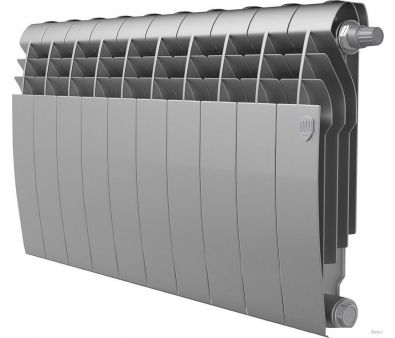 Дизайн-радиатор Royal Thermo Biliner 350 Silver Satin VR80 - 10 секций