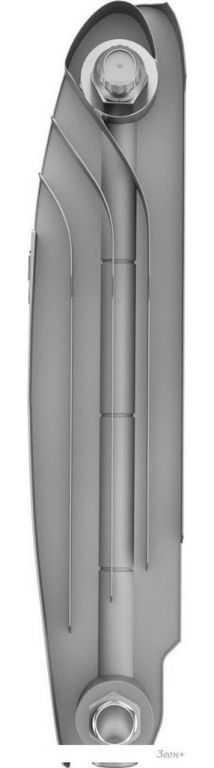 Дизайн-радиатор Royal Thermo Biliner 350 Silver Satin VR80 - 8 секций