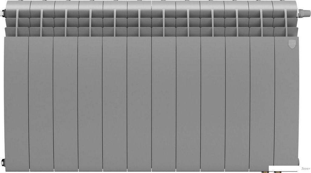 Дизайн-радиатор Royal Thermo Biliner 500 Silver Satin VR80 - 12 секций