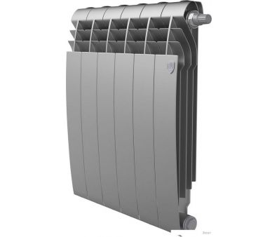 Дизайн-радиатор Royal Thermo Biliner 500 Silver Satin VR80 - 6 секций