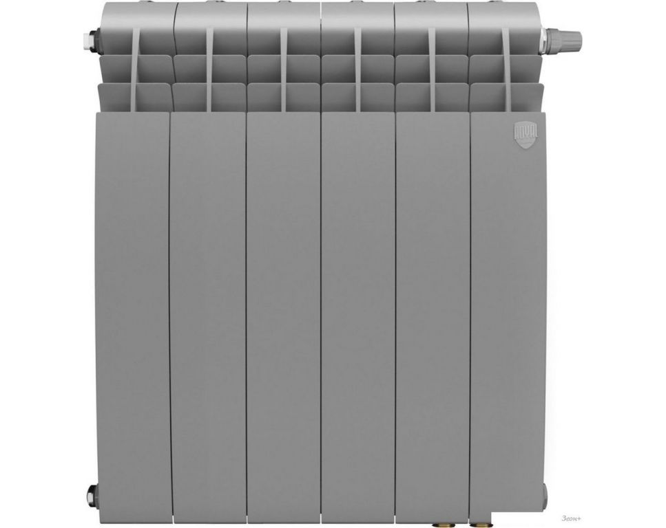Дизайн-радиатор Royal Thermo Biliner 500 Silver Satin VR80 - 6 секций