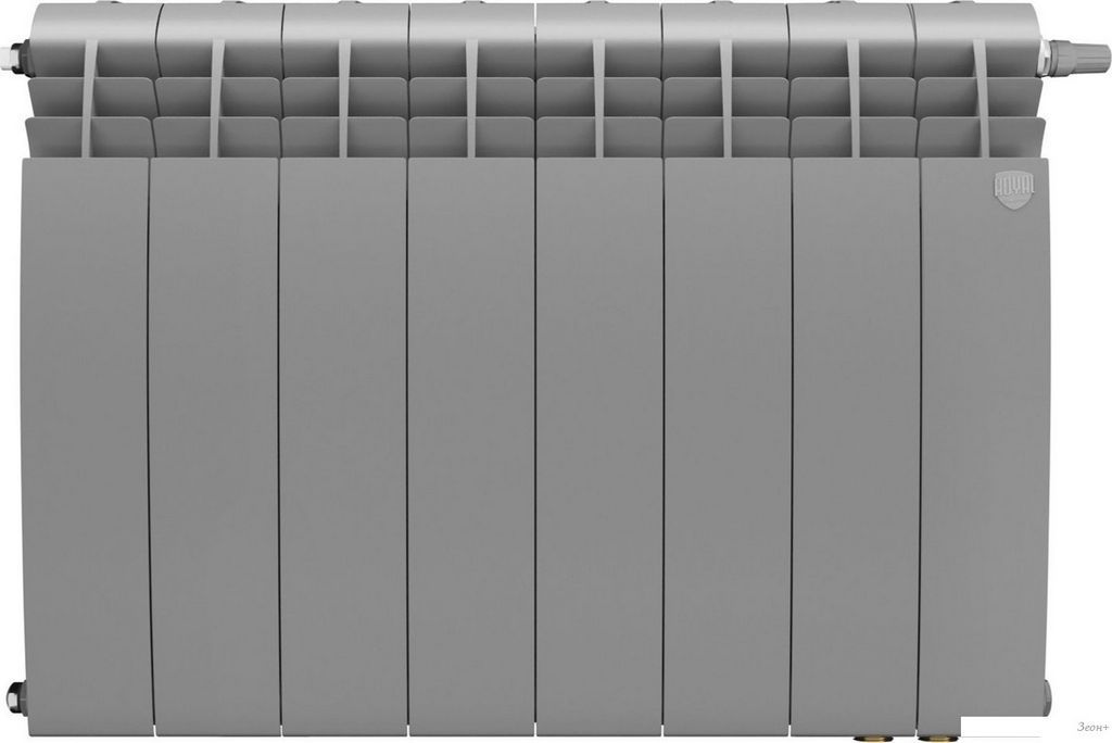 Дизайн-радиатор Royal Thermo Biliner 500 Silver Satin VR80 - 8 секций