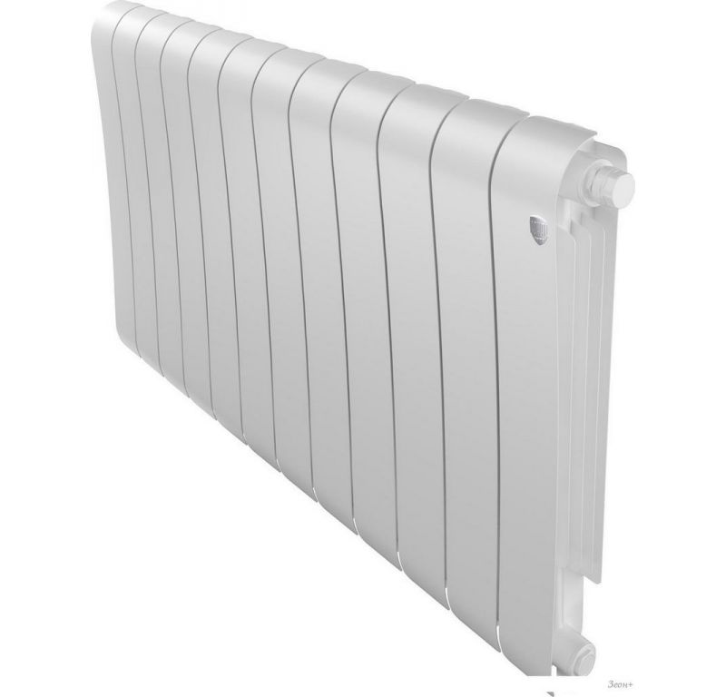 Биметаллический радиатор Royal Thermo Infinity 500 Bianco Traffico VR80 - 12 секций