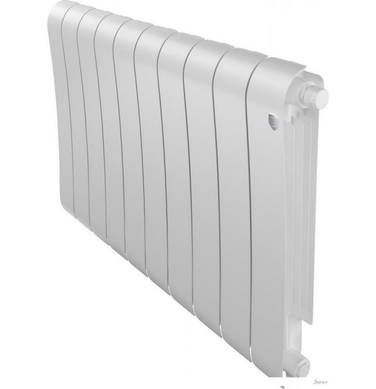 Биметаллический радиатор Royal Thermo Infinity 500 Bianco Traffico VR80 - 10 секций