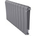 Биметаллический радиатор Royal Thermo Infinity 500 Silver Satin VR80 - 10 секций