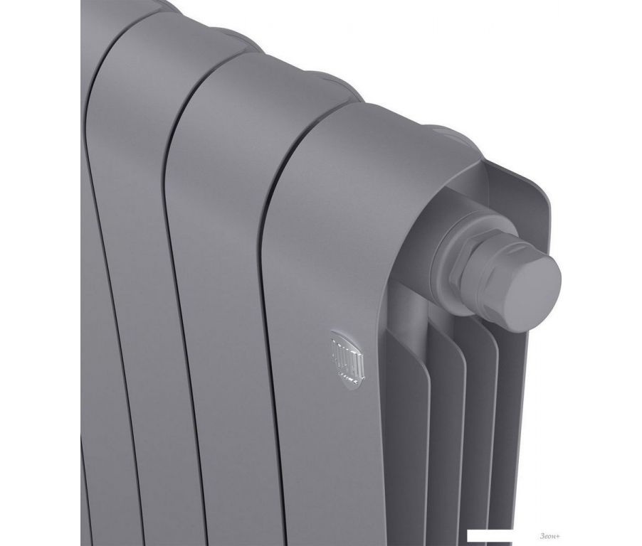 Биметаллический радиатор Royal Thermo Infinity 500 Silver Satin VR80 - 10 секций