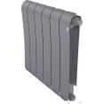 Биметаллический радиатор Royal Thermo Infinity 500 Silver Satin VR80 - 6 секций