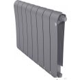 Биметаллический радиатор Royal Thermo Infinity 500 Silver Satin VR80 - 8 секций