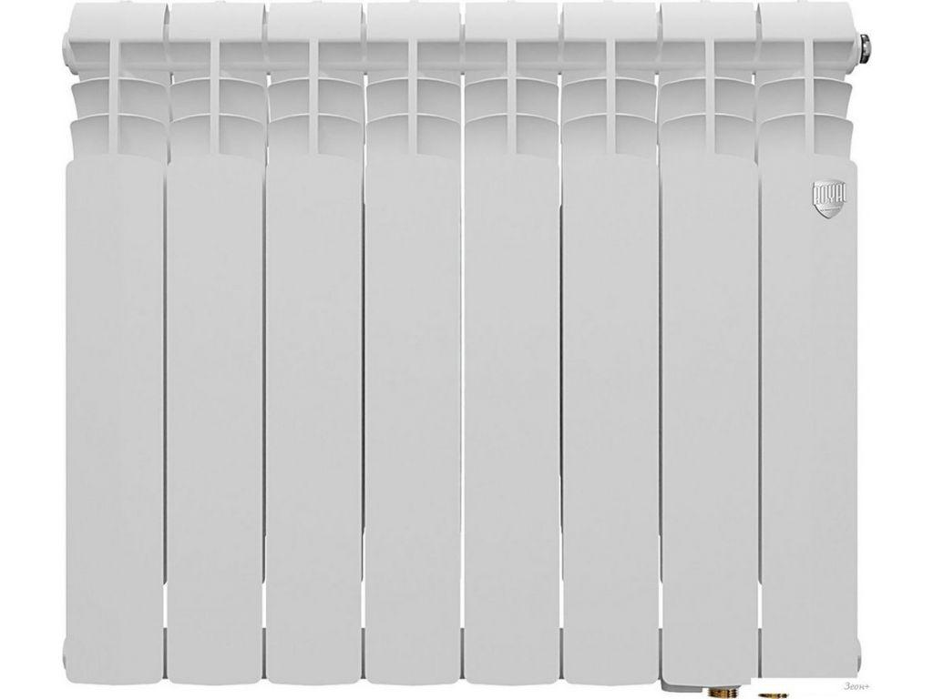 Биметаллический радиатор Royal Thermo Vittoria Super 500 2.0 VDR80 - 8 секций