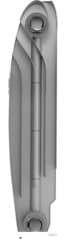 Биметаллический радиатор Royal Thermo Biliner B 350 Серебристый - 6 секций