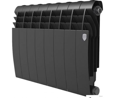 Биметаллический радиатор Royal Thermo Biliner B 350 Черный - 10 секций