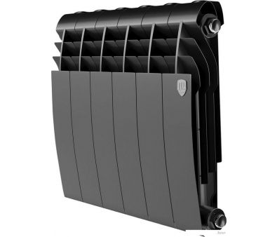 Биметаллический радиатор Royal Thermo Biliner B 350 Черный - 6 секций