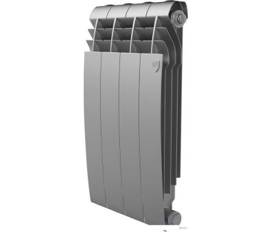 Биметаллический радиатор Royal Thermo Biliner B 500 Серебристый - 4 секций